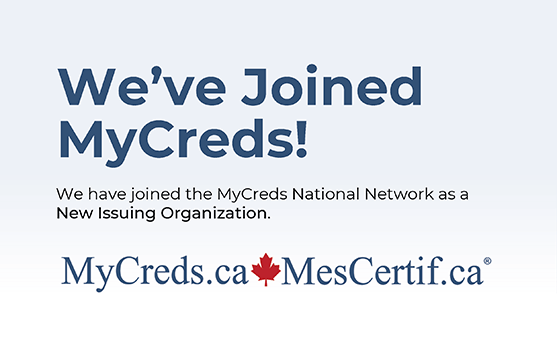 LINK - We’ve Joined MyCreds - Issuing Organizations - 2025